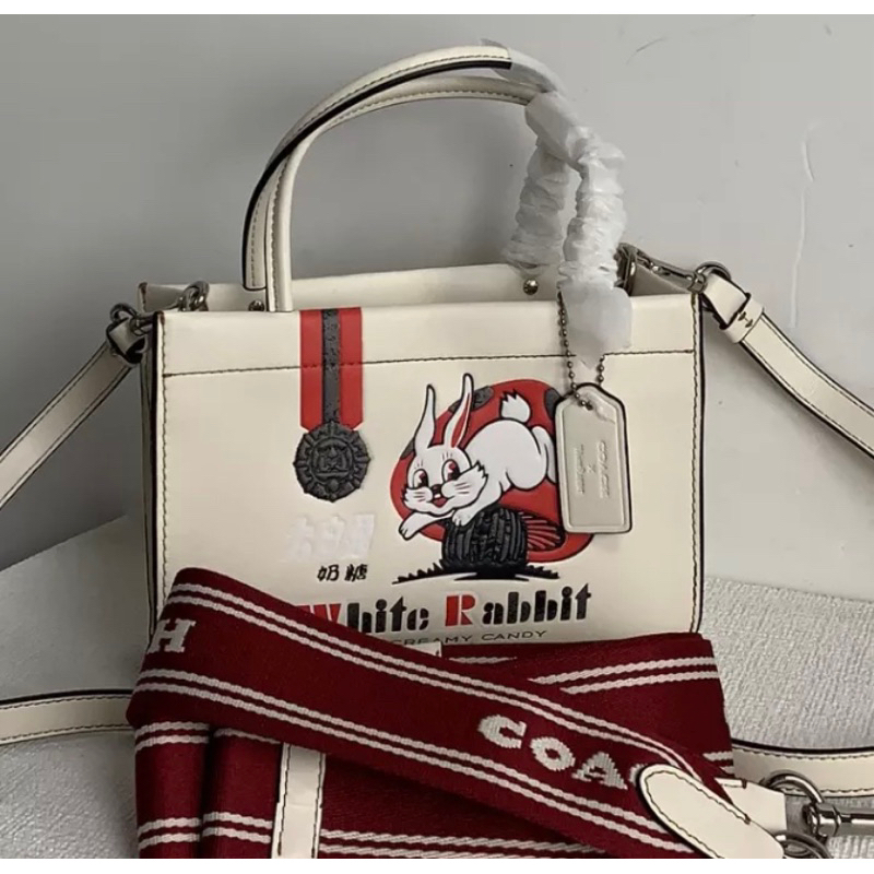 Coach Cashin Shoulder Bag with Rabbit (CG 276)