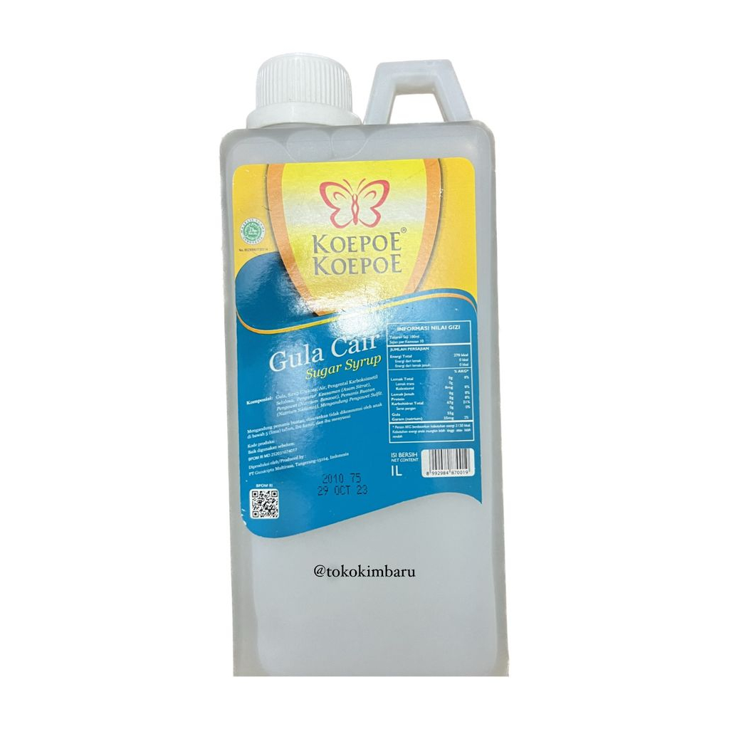 

Koepoe-Koepoe Gula Cair 1 Liter