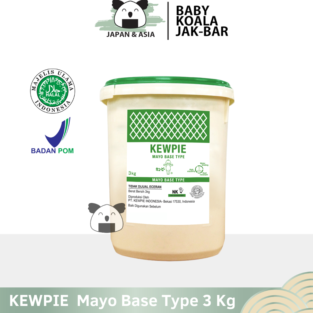 

KEWPIE Mayo Base Type Mayo 3 Kg │ Mayonnaise...