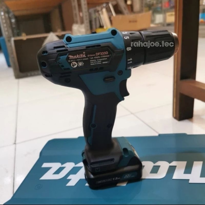 Mesin Bor Baterai 12V Makita DF333DWYE Cordless Drill 12 Volt DF 333 DWYE D