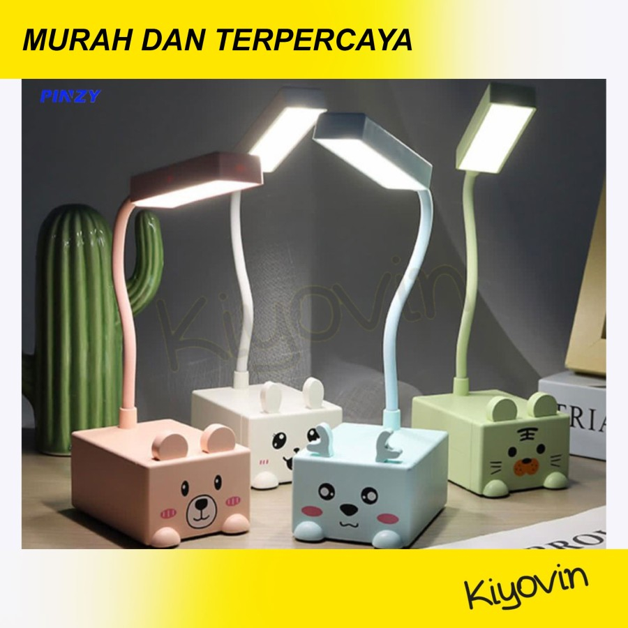 Lampu Belajar LED -Lampu Meja Karakter CT-867 -Lampu Meja Phone Holder