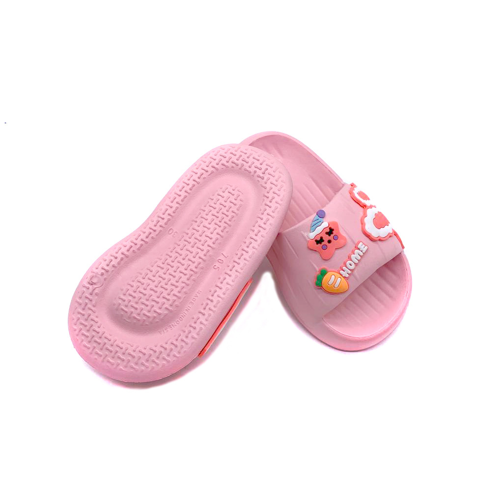 Sandal Selop Anak Perempuan Bahan Karet Simple Motif Lucu Kekinian