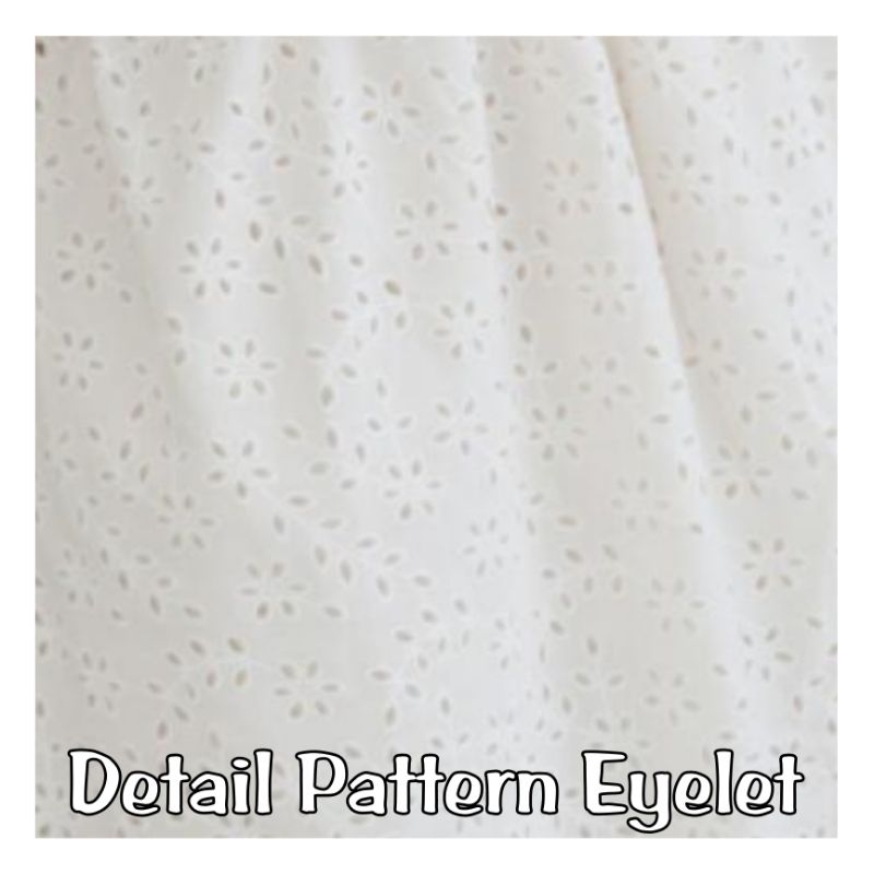 ♡ PREMIUM ♡ ORIGINAL ! VELSA VINTAGE FLOWERY EYELET EMBOSS LACE MIDI DRESS WITH FURING