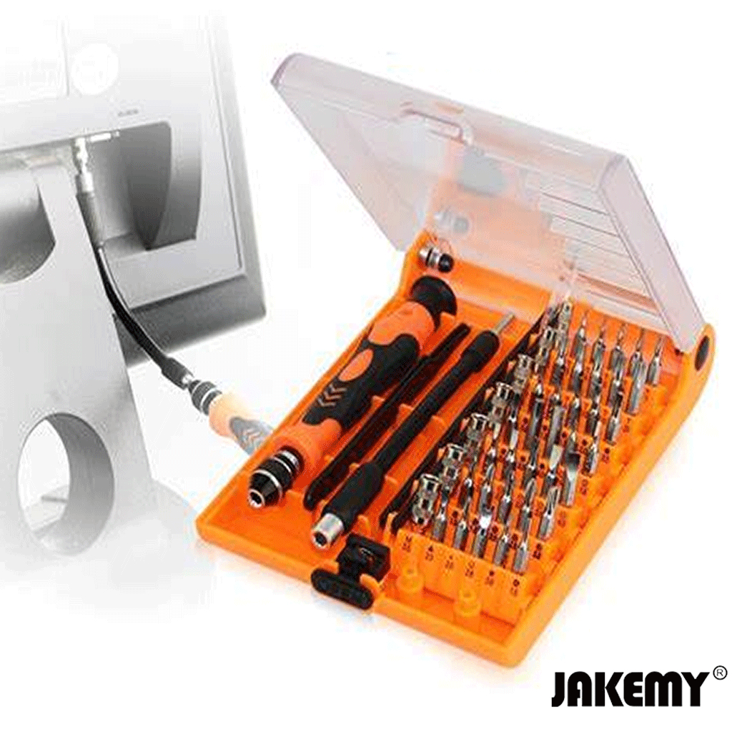 Jakemy JM-8129 45 IN 1 Obeng Set lengkap Torx lubang Handphone komputer Lapotp