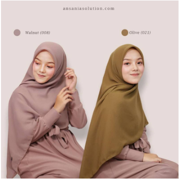 JUMBO | Kerudung Segiempat Bella Square &amp; Laser Syar'i Jumbo 130x130 Pollycotton Premium