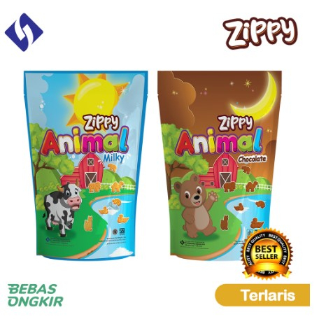 

Zippy Animal Susu dan Cokelat Pouch 30 g