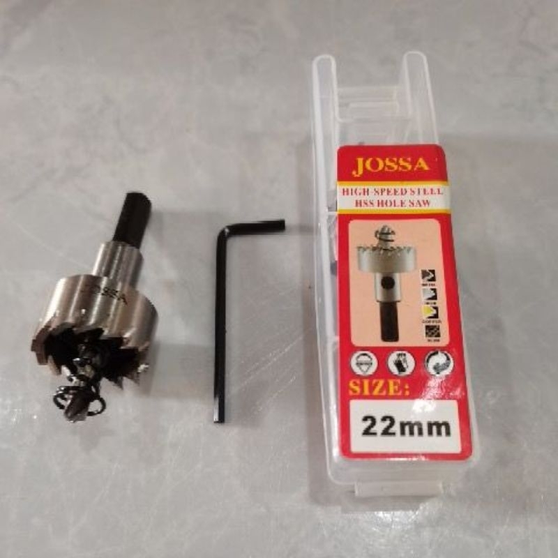 hole saw HSS 22mm jossa/hss hole saw 22mm jossa