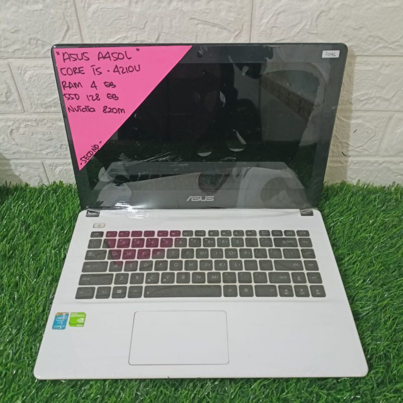 ASUS A450L CORE I5-4210U RAM 4 GB SSD 128 GB NVIDIA 820M 14 INCH