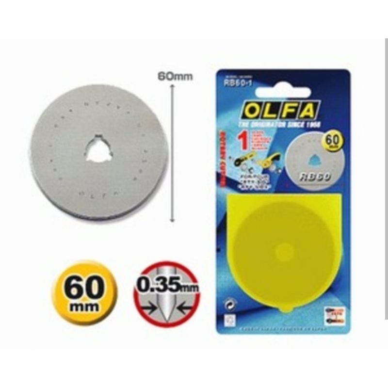 

OLFA RB60-1 (refill rotary cutter) new