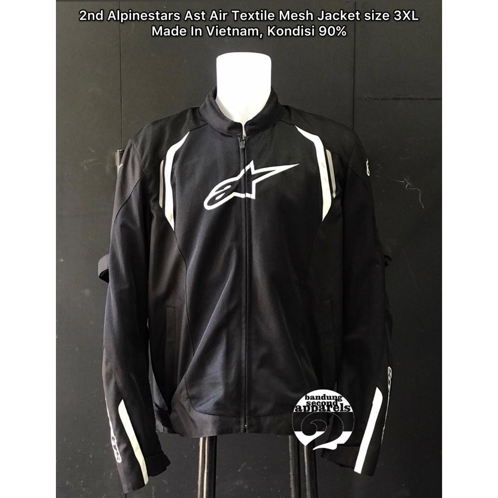 Mesh Jacket 2nd Alpinestars Ast Air Textile size 3XL Second