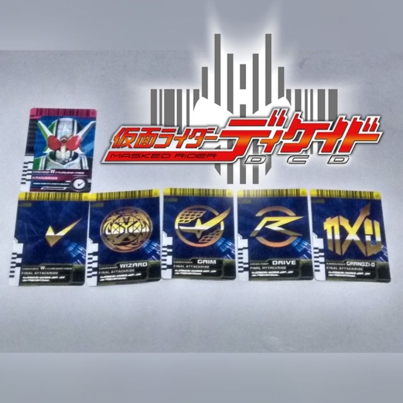 Kartu Kamen Rider Decade Original Recast Bootleg Neo Decade Driver