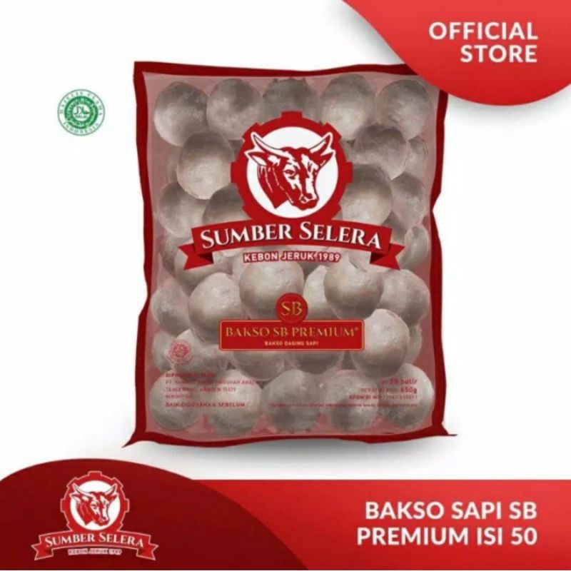 

Bakso Sapi Premium Sumber Selera SB 50s / Baso Kebun Jeruk