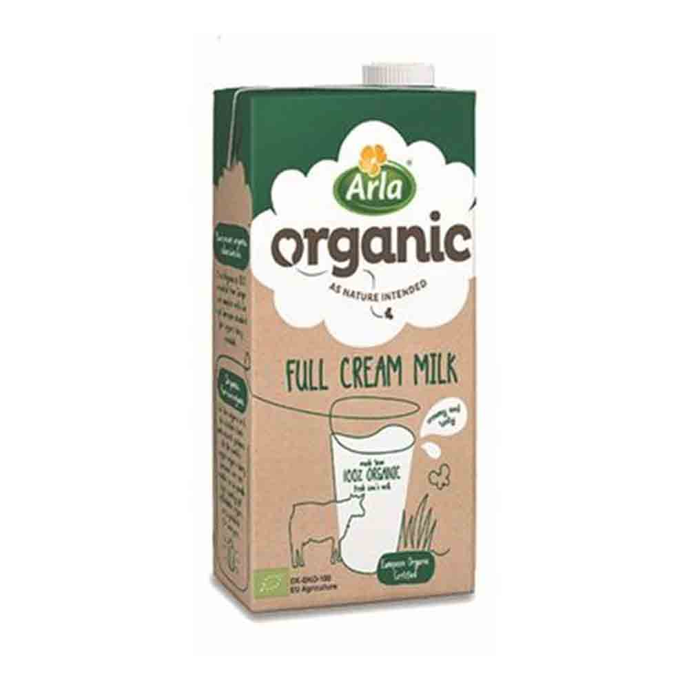 Arla Organic Full Cream 1L [1000ml] /Susu Organic Full Cream 1000ML