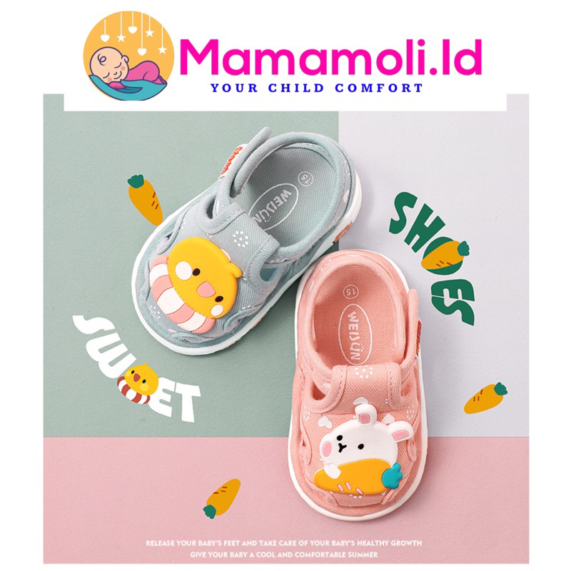 Sepatu Sandal Anak Anak Bayi Balita Bunyi Cit Cit Berdecit Laki Laki / Perempuan / Toddler Prewalker Shoes Baby Girl Baby Boy