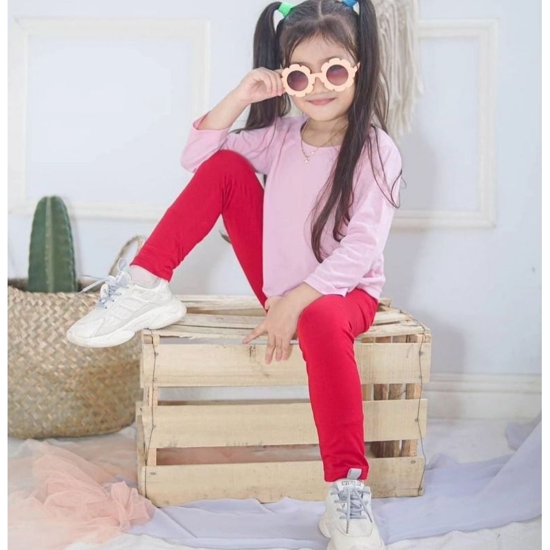 Legging anak perempuan kids usia 4 5 tahun part 3