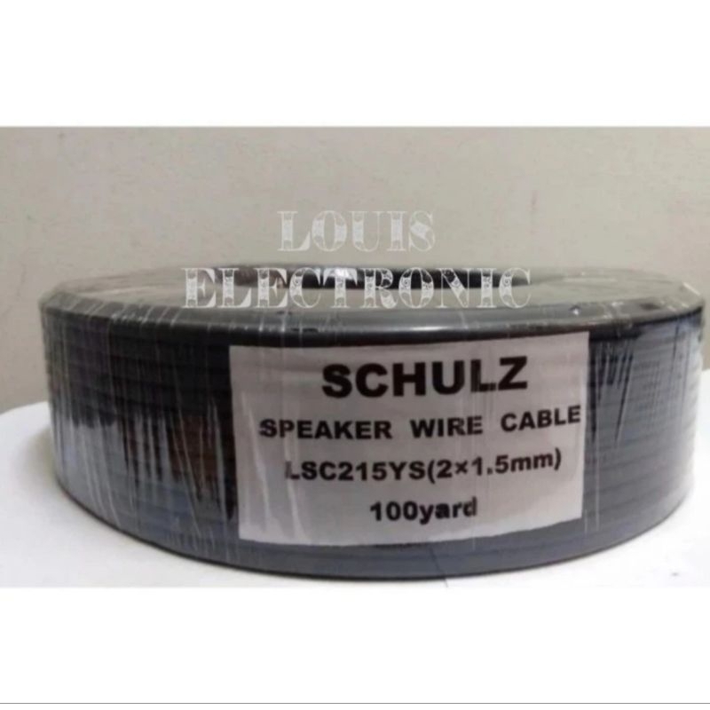 Kabel Speaker isi 2 SCHULZ 2x1.5 mm ORIGINAL ( Harga Permeter)