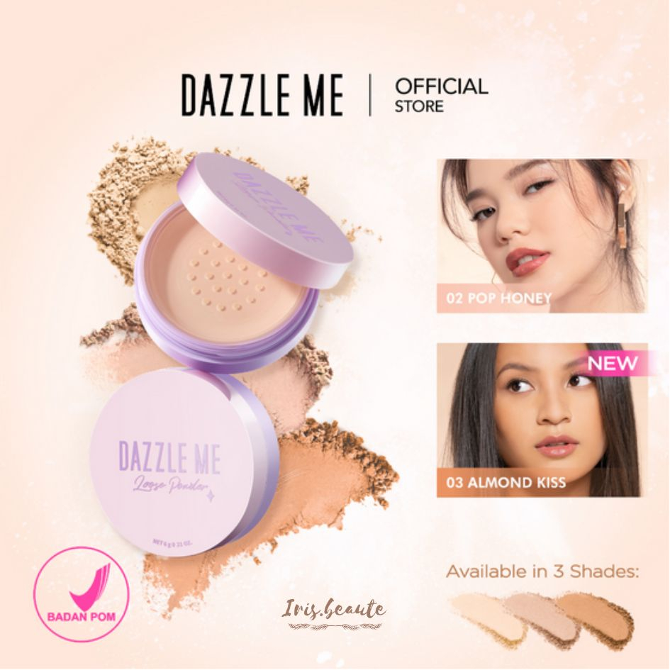 DAZZLE ME Always Setting Loose Powder / Bedak Tabur / Translucent Powder