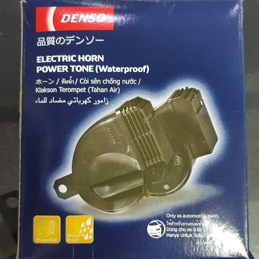 Klakson Keong Denso Waterproof Original / klakson denso terompet tahan air
