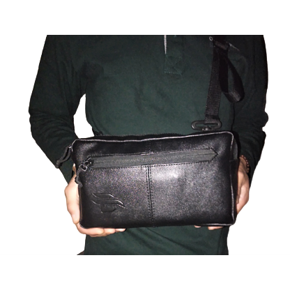 tas selempang tas bahu multifungsi handbag pria wanita kulit sintetis