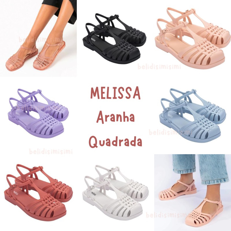 Melissa Aranha Quadrada 1:1 ORI