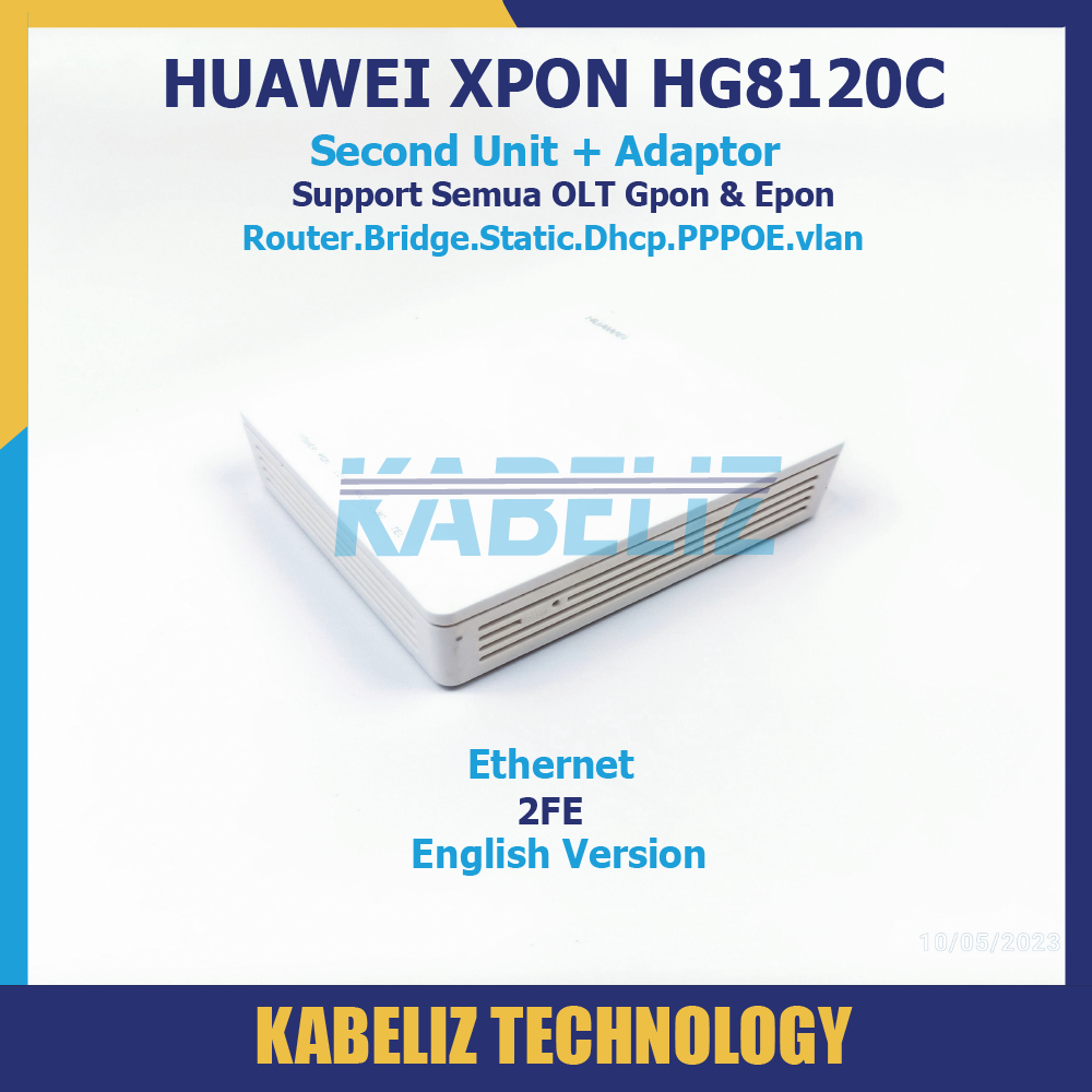 ONU XPON HUAWEI HG8120C /  HG8321R ONT NON WIFI SUPPORT ALL OLT EPON &amp; GPON