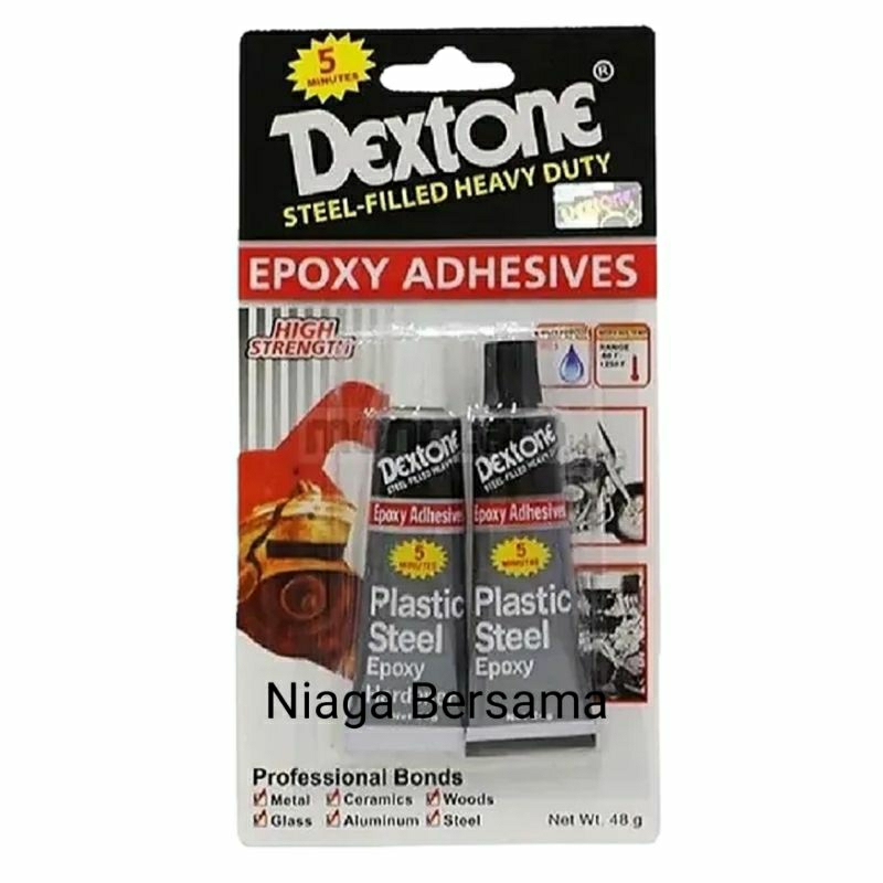 

Lem Dextone 5 Menit 48 gr Epoxy Adhesives