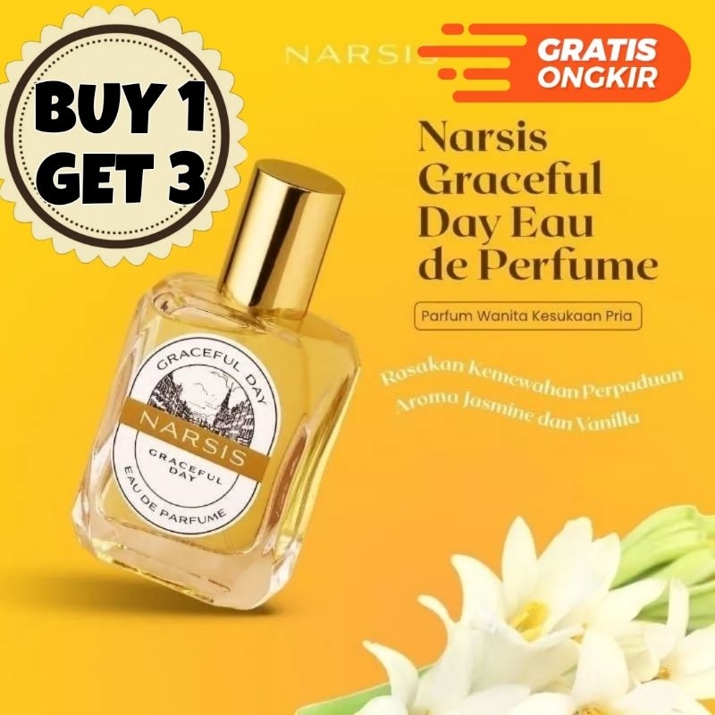 Narsis Graceful Day Eau de Perfume - Parfum Wanita Kesukaan Pria Tahan Lama