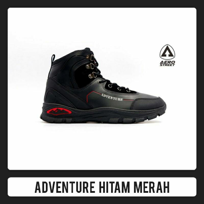 Aerostreet Adventure Hitam size 41 - New