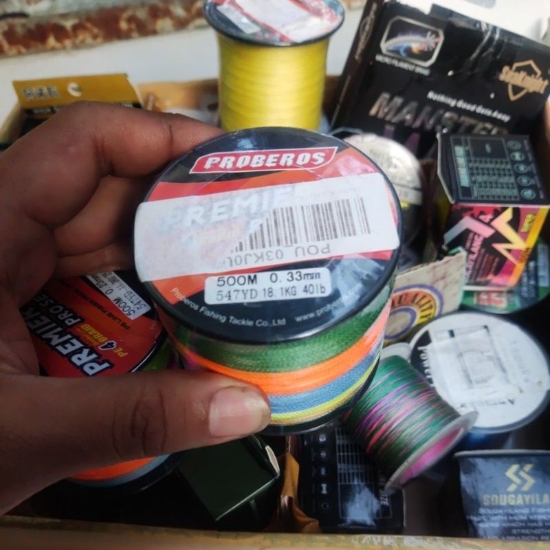 Proberos PE X4, 0.33mm  500M multy color