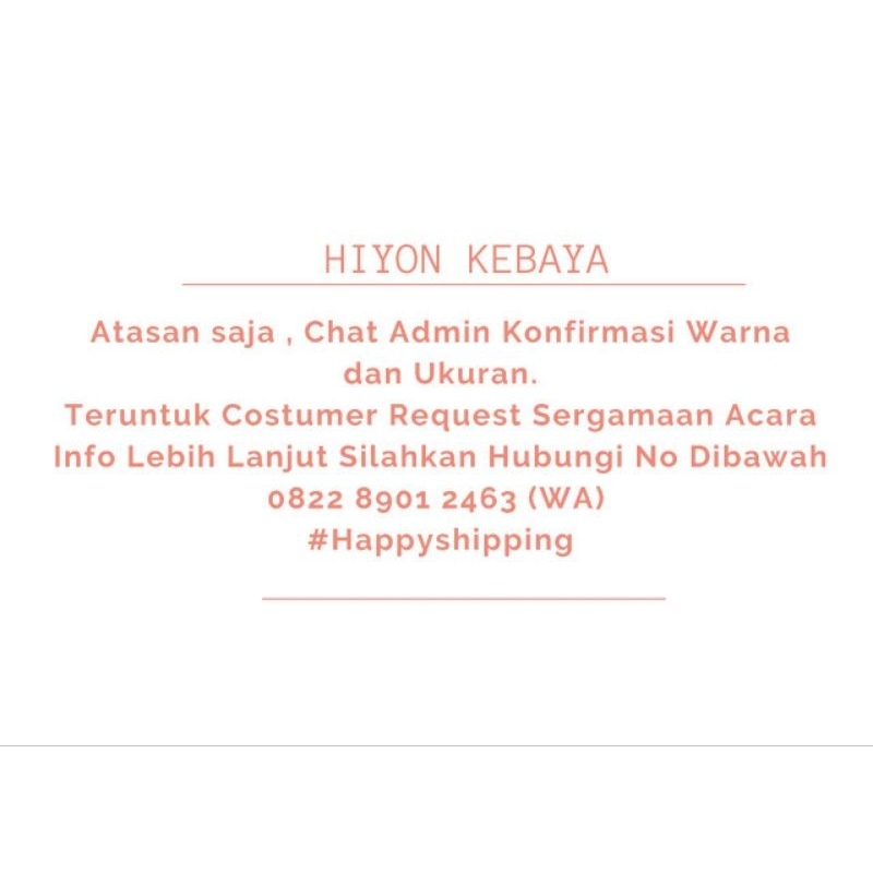 Hiyon Kebaya Set Kebaya Tunik Tile Brokat Baju Atasan Kondangan Wanita Modern Kekinian