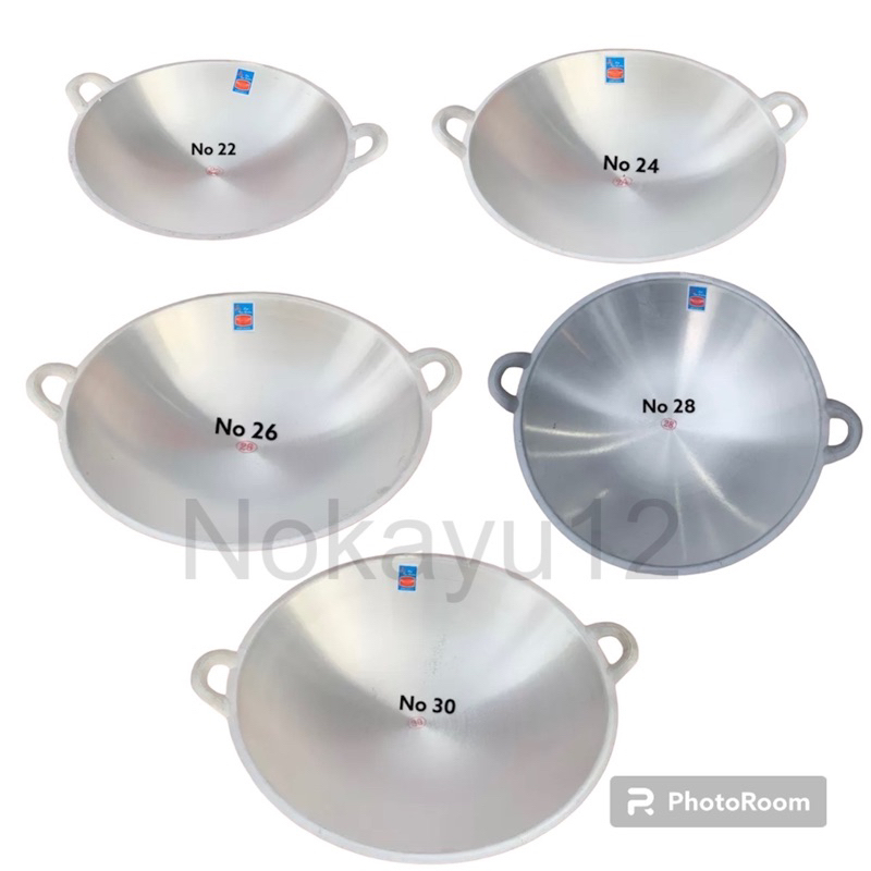 KHUSUS KARGO PENGGORENGAN / WAJAN NO 22-24-26-28-30 JUMBO BESAR