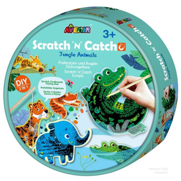 

Dijual AVENIR Scratch N Catch Jungle Animal Yummy Dessert Mainan Pancing Anak - Jungle Animals Limited