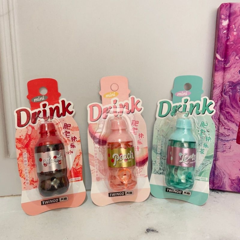 

Correction Tape Soft Drink Tipex Coca Cola Alat Tulis Sekolah Unik Viral Termurah Bisa COD