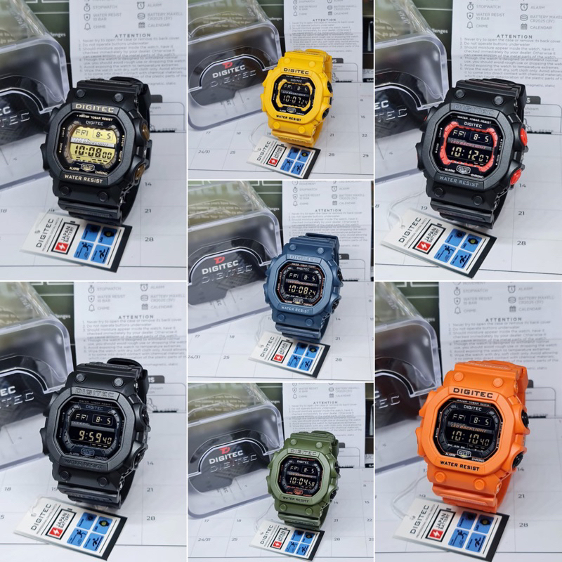 Jam tangan DIGITEC DG 5012 / DG 5012T Original