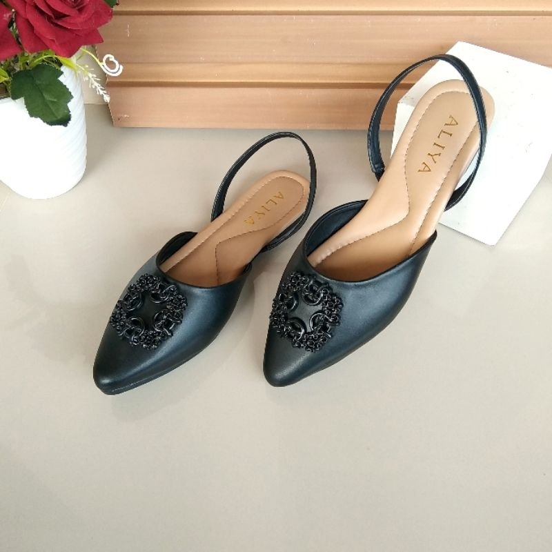 Aliyashoes Flat Mules Zeea