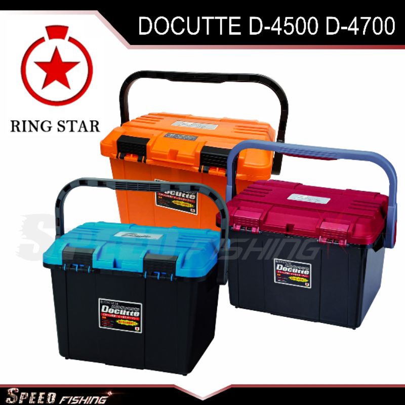 Box Docutte D-4300RH D-4500 D-4700 D-5000 Tackle Box Ring Star Docutte Japan