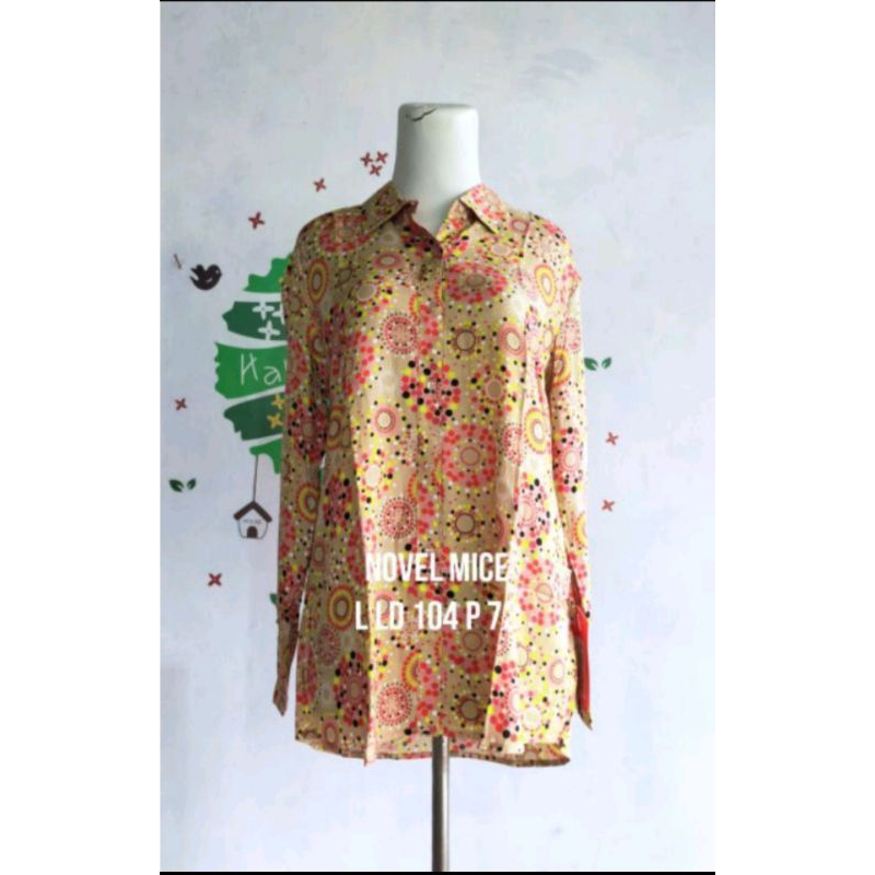 Sale Kemeja Wanita Remaja Dewasa Novel Mice