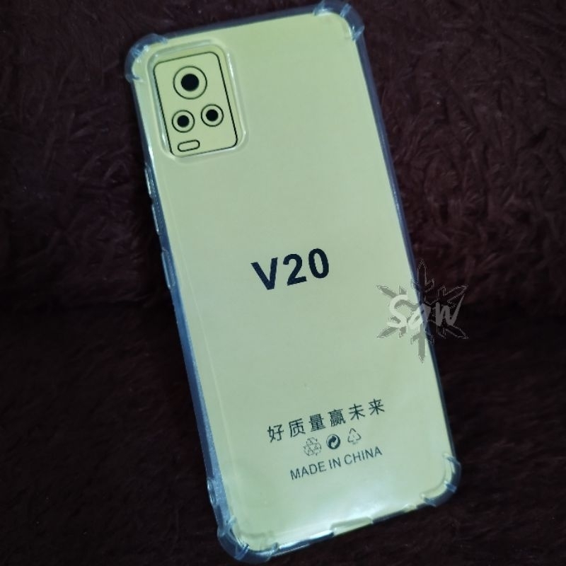 CASE BENING ANTICRACK VIVO V20 - V20 SE SOFTCASE TRANSPARAN