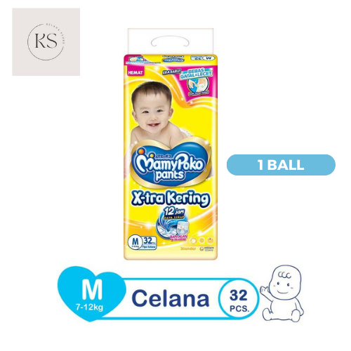PAMPERS MAMYPOKO POPOK BAYI M32 Baby Newborn Termurah