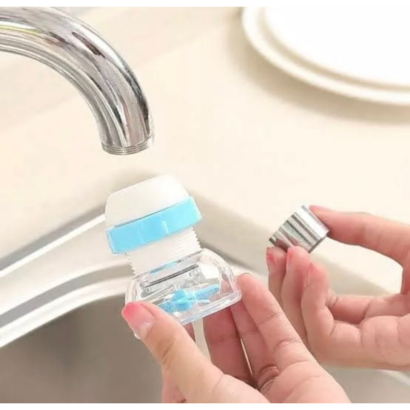 Sambungan Kran Air Fleksibel Dispenser Rak Dapur Filter Kepala Saring Shower Saringan Sink