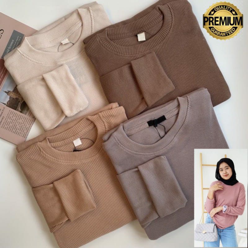 ATASAN RIP PREMIUM / KAOS RIP WANITA KEKINIAN / PAKAIAN WANITA baju lebaran