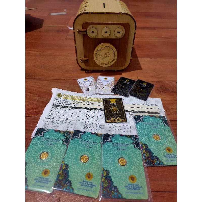 MINI GOLD 1GRAM LOGAM MULIA