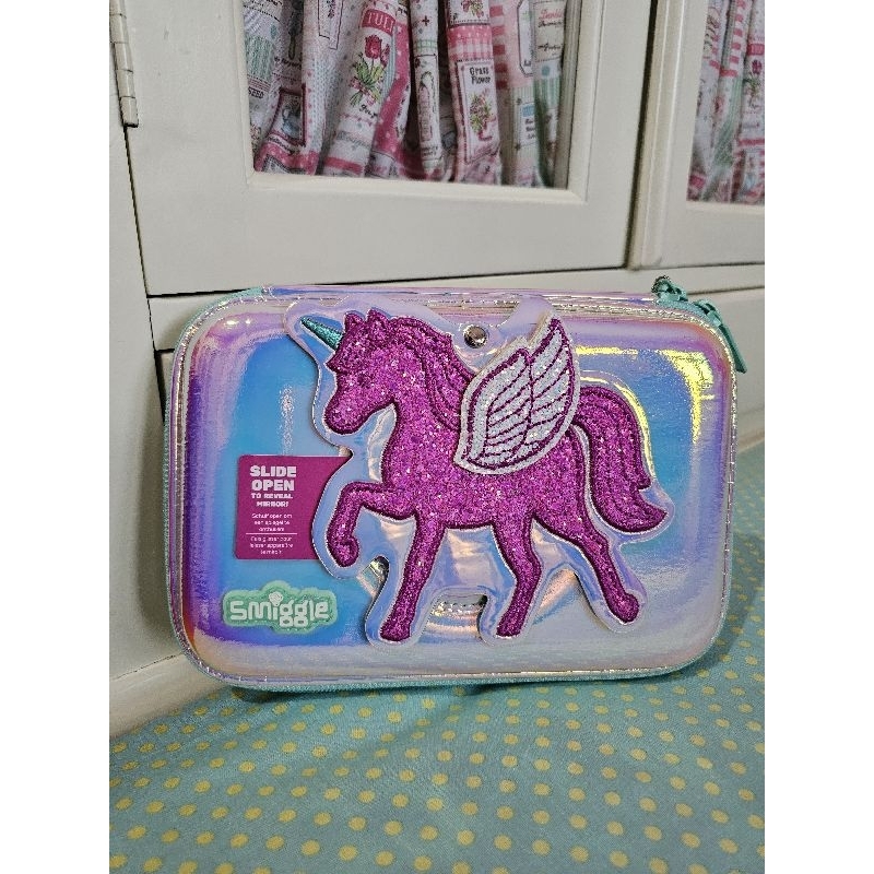 

smiggle hardtop pencil case unicorn ORI
