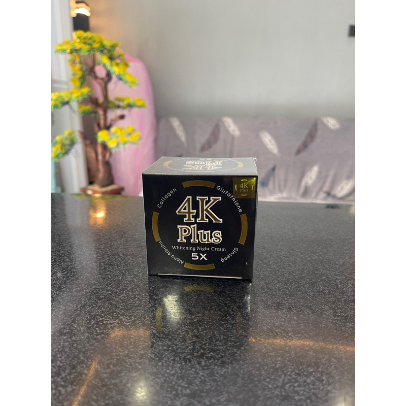 4K Plus Whitening Night Cream Original Thailand