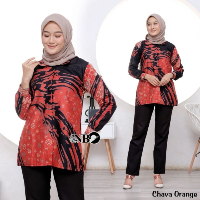 ATASAN BATIK BLOUSE M L XL XXL