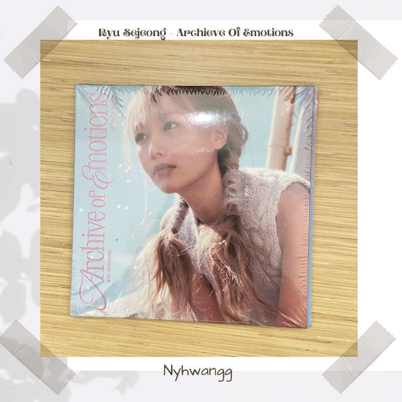 RYU SUJEONG - ARCHIEVE OF EMOTIONS DIGIPACK [ready stock]