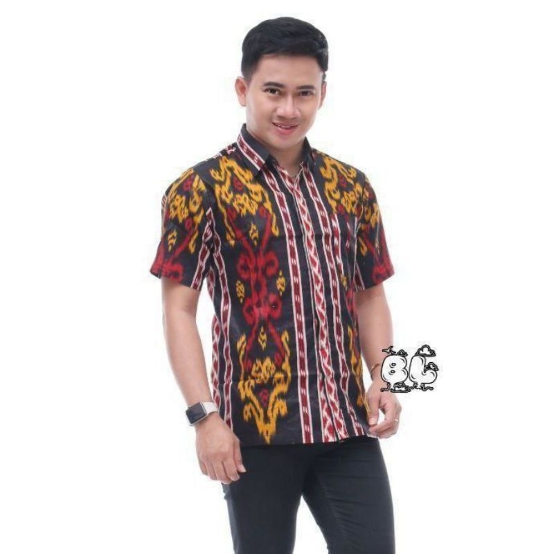 KEMEJA HEM BATIK TERVIRAL TOP 1 DI SHOPEE