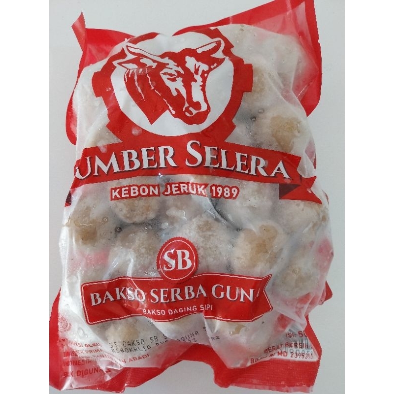 

Bakso Sumber Selera 650 Gr