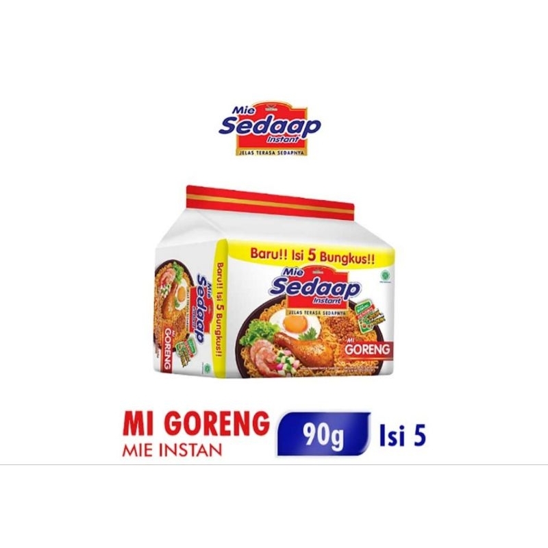 

MIE SEDAAP GORENG ISI 5
