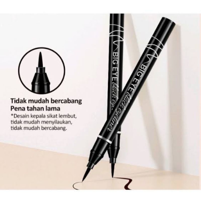 Big Eyeliner Pen Anti Air Ala Korea Mudah Digunakan